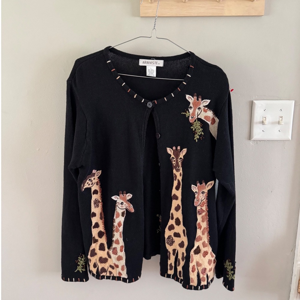 arriviste safari cardigan